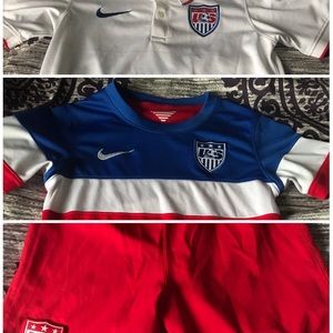 Authentic Boys US Soccer Gear